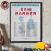 Sam Barber The 2025 North America Tour Cities Dates List Canvas
