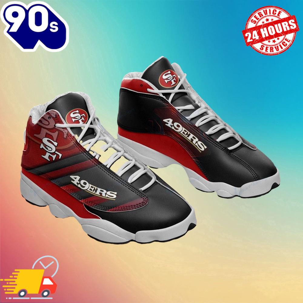 San Francisco 49ers Air Jordan 13 Sneakers San Francisco 49ers Air Jordan 13 Sneakers