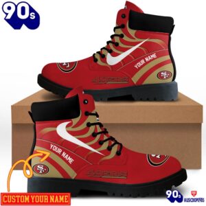 San Francisco 49ers Custom Boots…