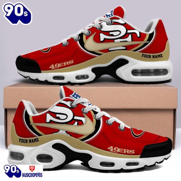 San Francisco 49ers Customized Air Max Plus Shoes