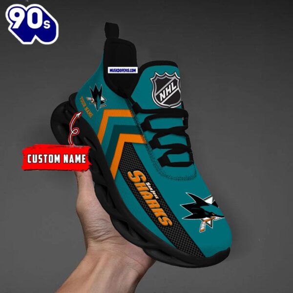 San Jose Sharks Clunky Max Soul Shoes