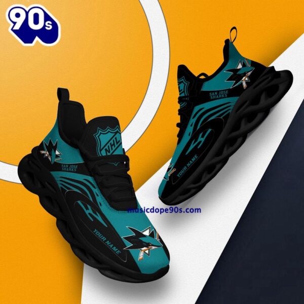 San Jose Sharks Clunky Max Soul Shoes v3