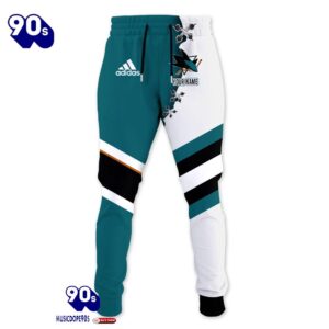 San Jose Sharks Personalized NHL Mix Jersey Hoodie Set