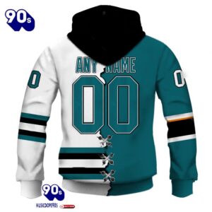 San Jose Sharks Personalized NHL Mix Jersey