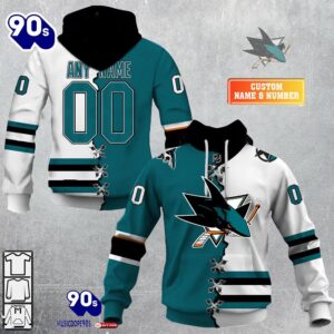 San Jose Sharks Personalized NHL Mix Jersey