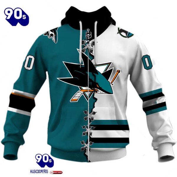 San Jose Sharks Personalized NHL Mix Jersey