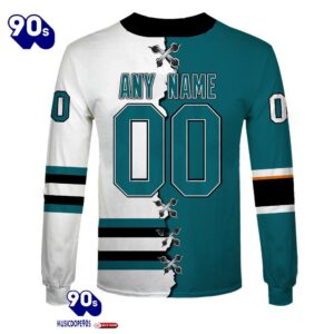 San Jose Sharks Personalized NHL Mix Jersey