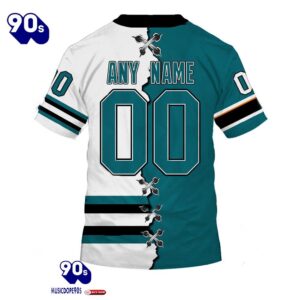 San Jose Sharks Personalized NHL Mix Jersey