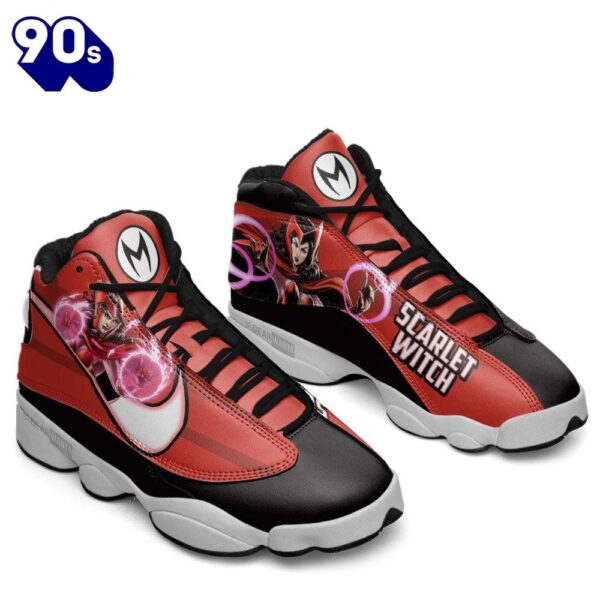 Scarlet Witch Air Jordan 13 Sneakers Super Heroes Custom Shoes