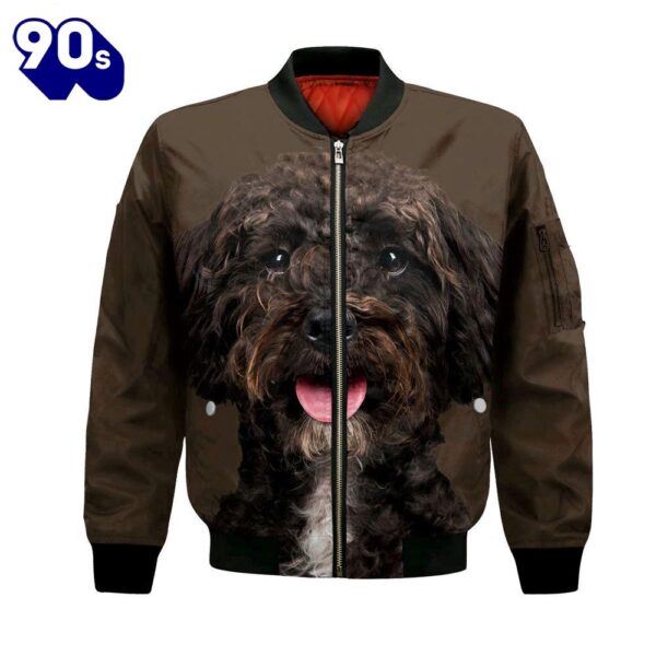 Schnoodle – Unisex 3D Graphic Bomber Jacket