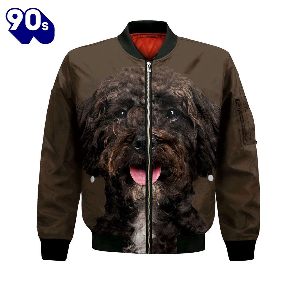 Schnoodle - Unisex 3D Graphic Bomber Jacket Schnoodle - Unisex 3D Graphic Bomber Jacket