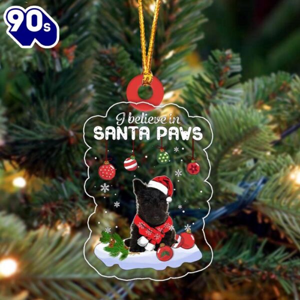 Scottish Terrier Christmas Ornament, Gift For Christmas