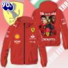 Scuderia Ferrari 3D Windbreaker Jacket For Man And Women