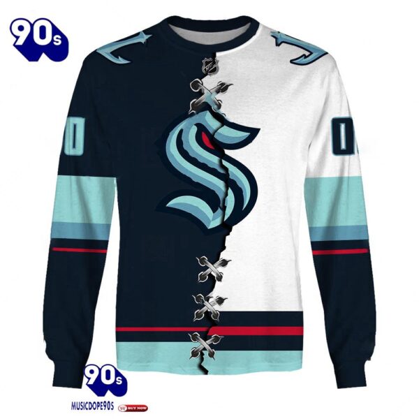 Seattle Kraken Personalized NHL Mix Jersey