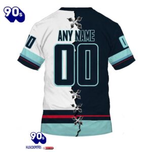 Seattle Kraken Personalized NHL Mix Jersey