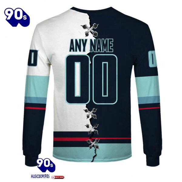 Seattle Kraken Personalized NHL Mix Jersey