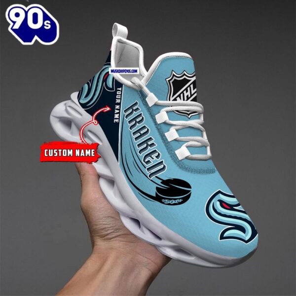 Seattle Kraken Personalized NHL New Max Soul Shoes V1