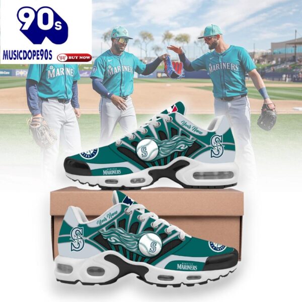 Seattle Mariners Custom TN Air Max Plus Shoes For Fans