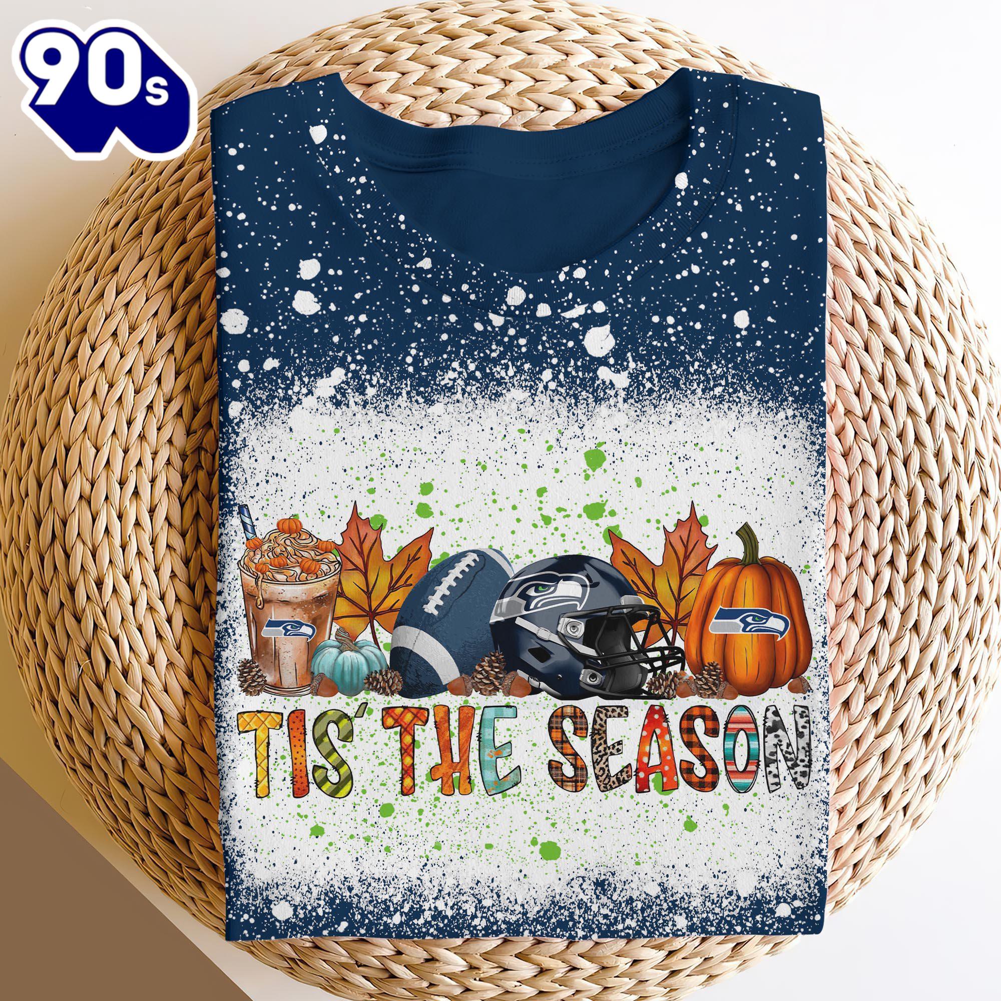 Seattle Seahawks 3D Shirts, Tis The Season Shirts, Sport Shirts For Fan Gift Sport Seattle Seahawks 3D Shirts, Tis The Season Shirts, Sport Shirts For Fan Gift Sport