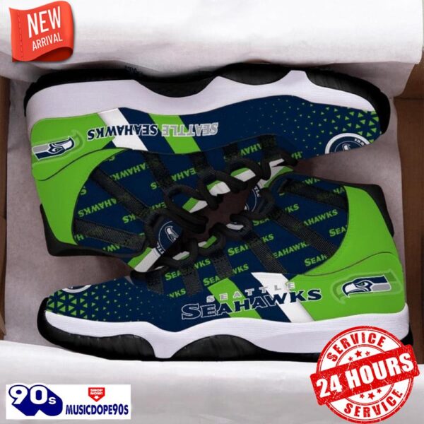 Seattle Seahawks Air Jordan 11 Best Sneakers For Men Women Fans