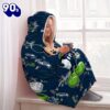 Seattle Seahawks Mickey Mouse Huggle Hoodie   Gift For Christmas