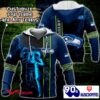 Seattle Seahawks NFL Custom Name 3D Hoodie Teams Shirt For Fans
