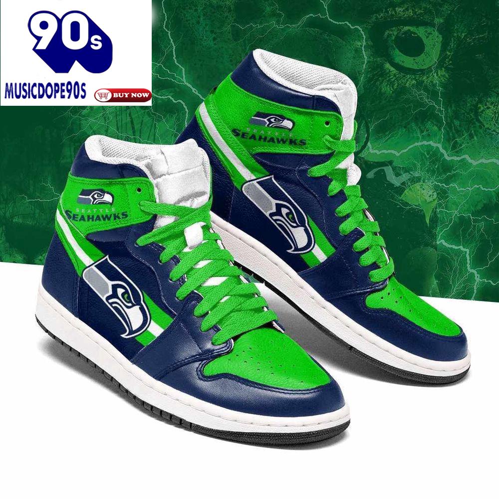 Seattle Seahawks Rugby Team Air Jordan Shoes Sport Sneakers, Best Gift For Men And Women Seattle Seahawks Rugby Team Air Jordan Shoes Sport Sneakers, Best Gift For Men And Women