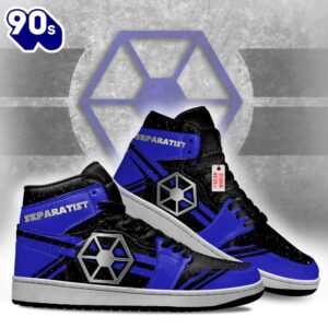 Separatist Star Wars Symbols J1 Shoes Custom For Fans