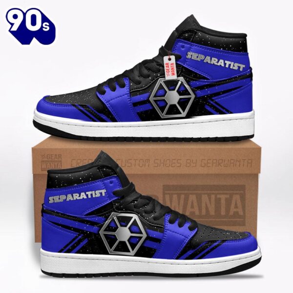 Separatist Star Wars Symbols J1 Shoes Custom For Fans