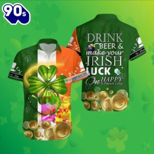 Shamrock Gold Coin St Patrick…