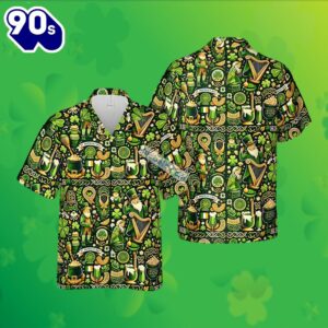 Shamrock Leprechaun St Patrick Green…