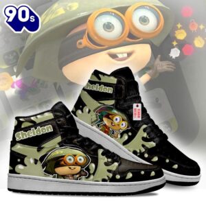 Sheldon Splatoon J1 Shoes Custom For Fans