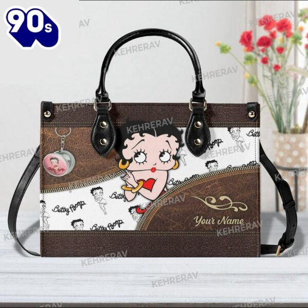 Shop Betty Boop Custom Vintage Leather Handbag