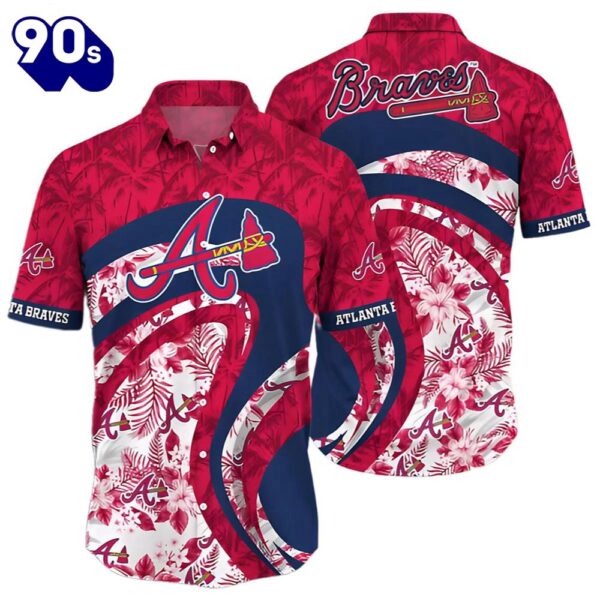 Show Your Team Spirit With Vibrant Atlanta Braves Hawaiian