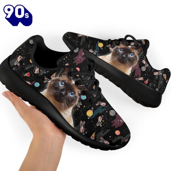 Siamese Cat Sneakers Sporty Shoes For Who Loves Cat