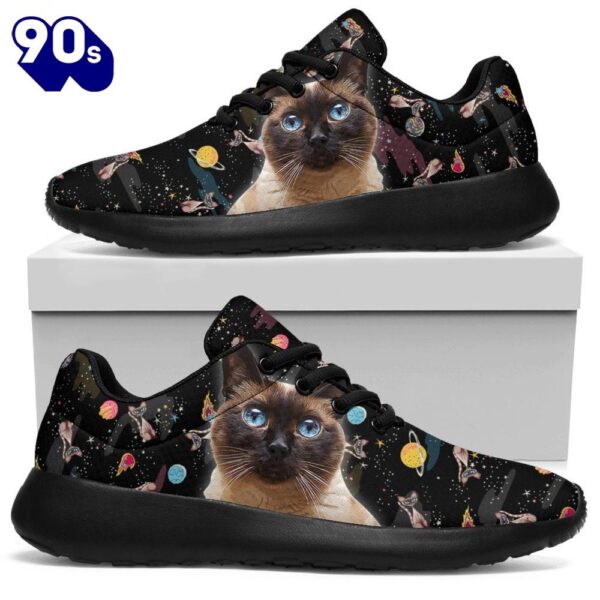 Siamese Cat Sneakers Sporty Shoes For Who Loves Cat