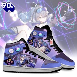 Silver Wolf Honkai Star Rail J1 Shoes Custom For Fans