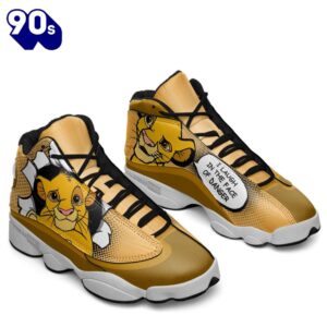 Simba Air Jordan 13 Sneakers Custom Comic Style Shoes