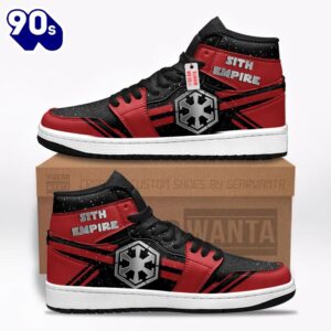 Sith Empire Star Wars Symbols J1 Shoes Custom For Fans