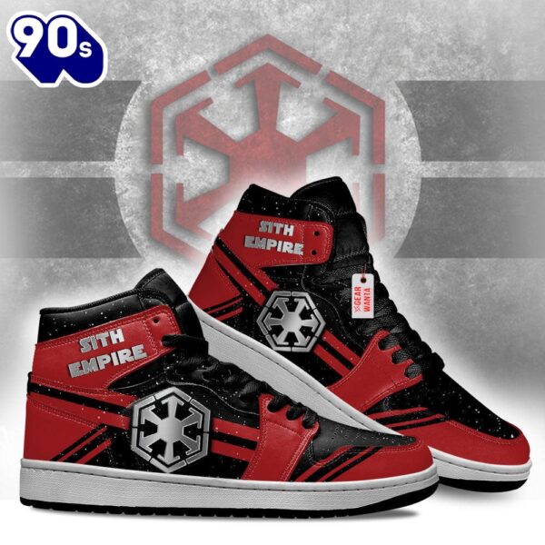 Sith Empire Star Wars Symbols J1 Shoes Custom For Fans