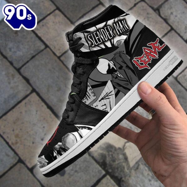 Slenderman Shoes Custom Horror Fans Sneakers