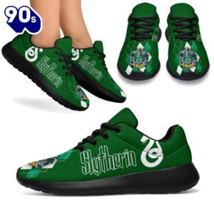 Slytherin Sneakers Harry Potter Shoes…