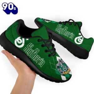 Slytherin Sneakers Harry Potter Shoes Custom Idea