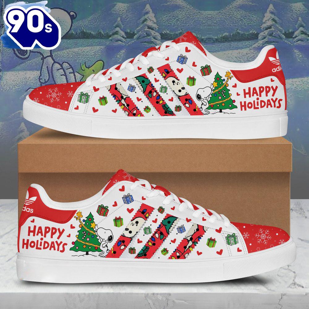 Snoopy Christmas Holiday Limited Edition Stan Smith Shoes Snoopy Christmas Holiday Limited Edition Stan Smith Shoes