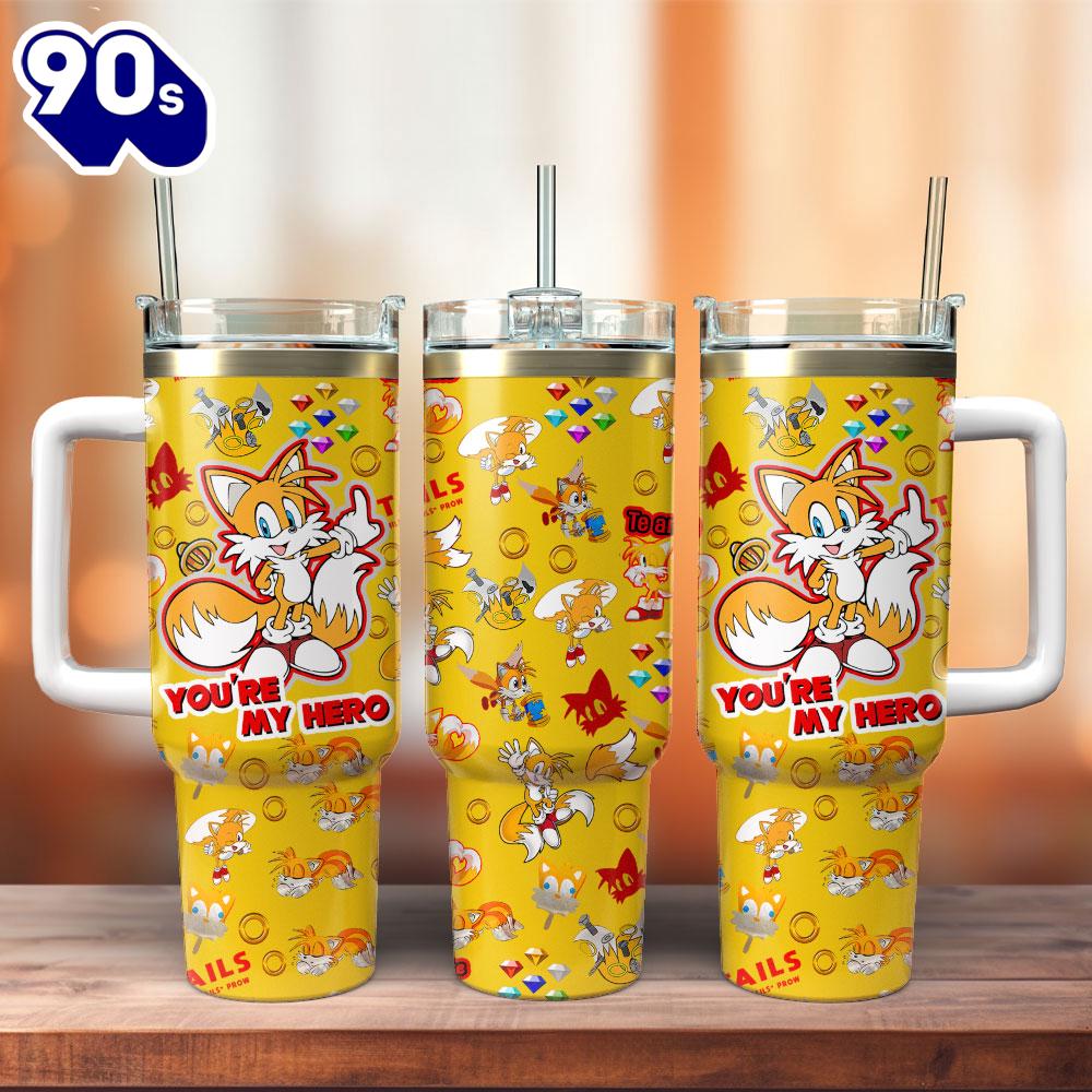 Sonic The Hedgehog Game Movie Custom Stanley Quencher 40oz Stainless Steel Tumbler With Handle 1 For Fans Sonic The Hedgehog Game Movie Custom Stanley Quencher 40oz Stainless Steel Tumbler With Handle 1 For Fans