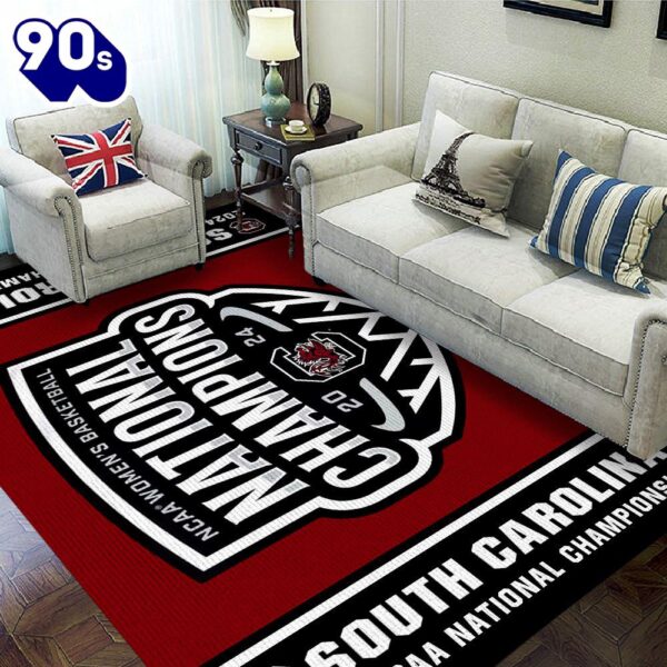 Merry Christmas  South Carolina Gamecocks Women’s Basketball Rectangular Rug Christmas For Fans