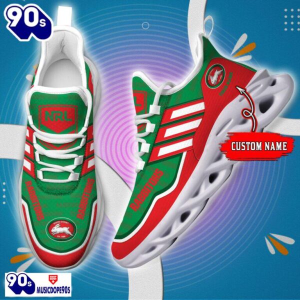 South Sydney Rabbitohs Maxsoul Shoes Muc1NRL