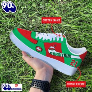 South Sydney Rabbitohs NRL Personalized Air Force 1 Shoes