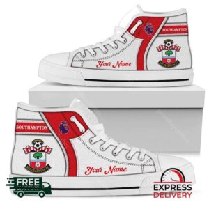 Southampton Personalzied High Top Canvas Shoes