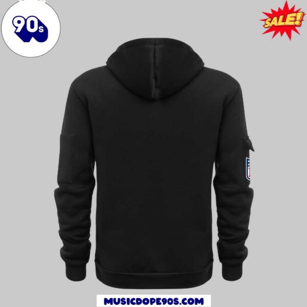 Special Detroit Lions Black Half Zip Hoodie